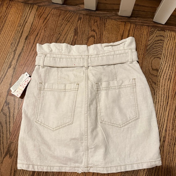 Free People Skirt in Oatmeal NWT - Picture 2 of 2